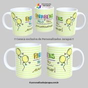 CANECA ANIVERSÁRIO PARABÉNS PELO TEU 325 ml