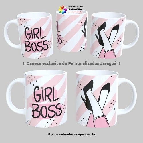 CANECA MULHER GIRL BOSS 325 ml