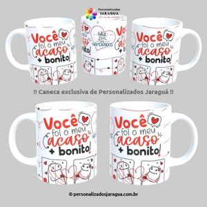 CANECA NAMORADOS ACASO + BONITO 325 ml