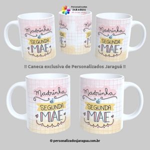 CANECA DINDOS MADRINHA SEGUNDA MÃE 325 ml