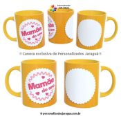 CANECA MÃES MAMÃE DO ANO 1 FOTO 325 ml