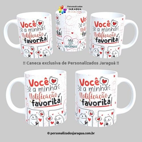 CANECA NAMORADOS VOCÊ E A MINHA 2 325 ml