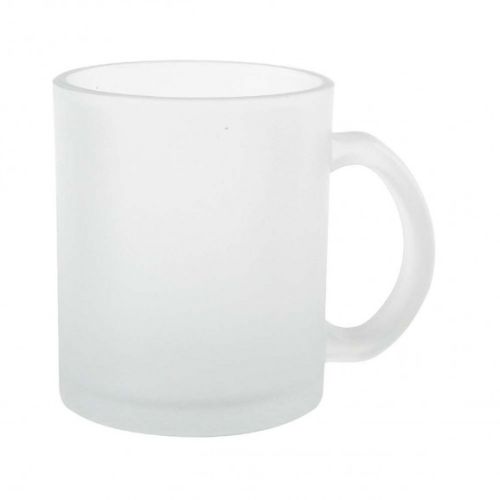 CANECA VIDRO JATEADA 325 ml