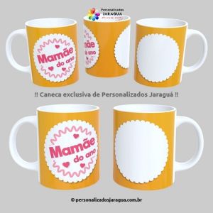 CANECA MÃES MAMÃE DO ANO 1 FOTO 325 ml