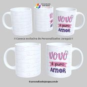 CANECA AVÓS VOVÓ E PURO AMOR 1 FOTO 325 ml