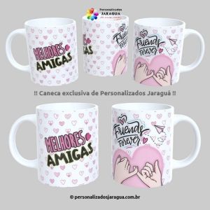 CANECA AMIGOS MELHORES AMIGAS 325 ml