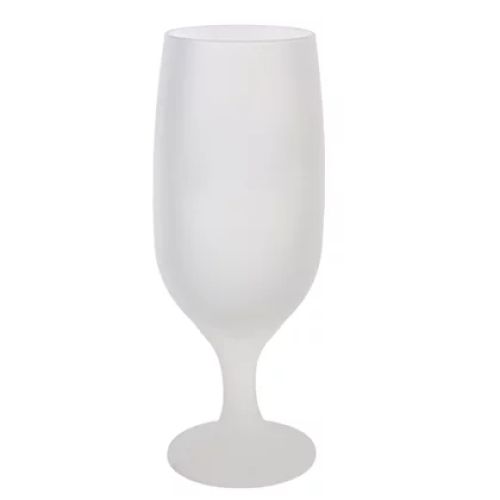 TAÇA FLORIPA VIDRO JATEADA 300 ml