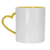 CANECA PLÁSTICA CORAÇÃO ALÇA + INTERIOR COLORIDO