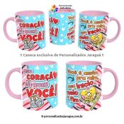 CANECA NAMORADOS SÓ QUER VOCÊ 325 ml