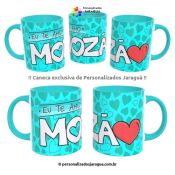 CANECA NAMORADOS TE AMO MOZA 325 ml