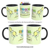 CANECA ANIVERSÁRIO PARABÉNS PELO TEU 325 ml