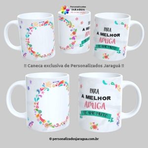 CANECA AMIGOS MELHOR AMIGA 1 FOTO 325 ml