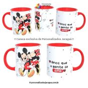 CANECA NAMORADOS ANOS QUE A GENTE 2 325 ml