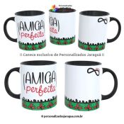 CANECA AMIGOS AMIGA PERFEITA 1 FOTO 325 ml