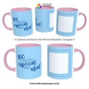 CANECA NAMORADOS MUITO ESPECIAL 1 FOTO 325 ml