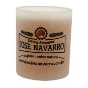 CANECA VIDRO JATEADA 325 ml