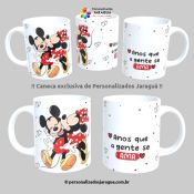 CANECA NAMORADOS ANOS QUE A GENTE 2 325 ml