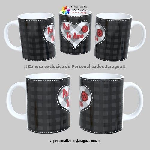 CANECA PAIS PAI TE AMO 3 325 ml