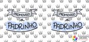 CANECA DINDOS PROMOVIDO PADRINHO 325 ml