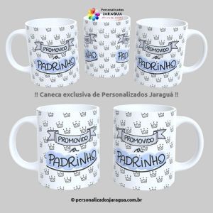 CANECA DINDOS PROMOVIDO PADRINHO 325 ml