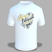 CAMISETA CATEQUISTA - COM AMOR (P a G4)