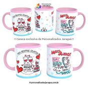 CANECA NAMORADOS PRA SEMPRE JUNTOS 325 ml