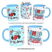 CANECA NAMORADOS EU TE AMO 325 ml