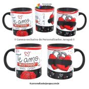 CANECA NAMORADOS TE AMO MUITOOO 325 ml