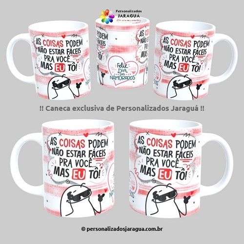 CANECA NAMORADOS MAS EU TÔ 325 ml