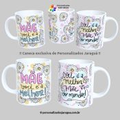 CANECA MÃES MÃE VOCÊ MELHOR 2 325 ml